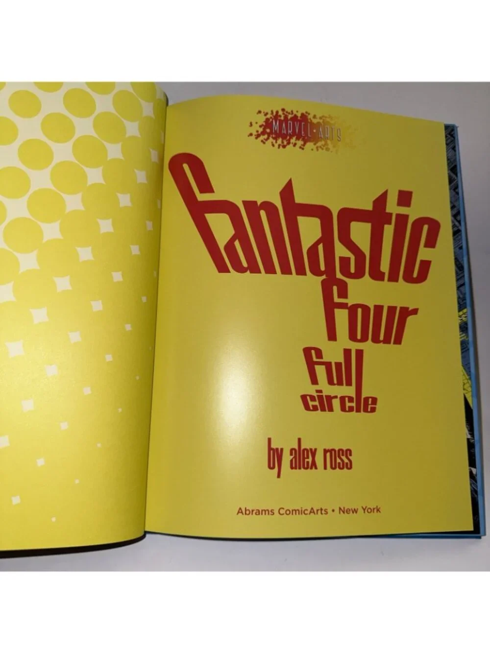 HC Fantastic Four Full Circle Alex Ross Hardcover nm 9.4